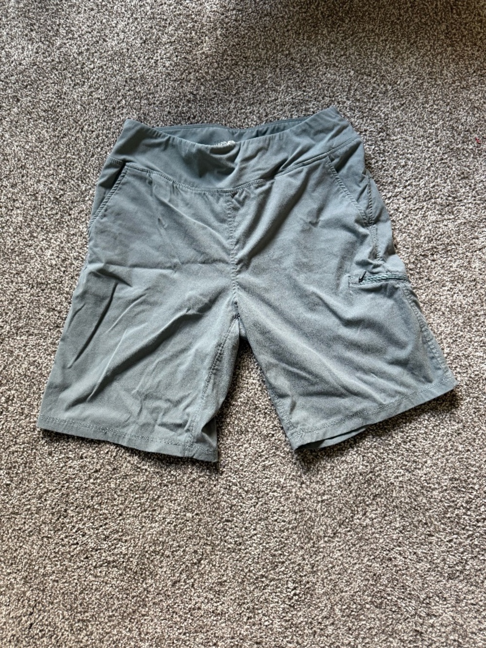 Light Blue/Green Mountain Hardwear Hiking Shorts